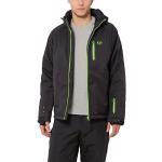 Vestes de ski Ultrasport vertes en polyester coupe-vents respirantes avec jupe pare-neige Taille L pour homme 