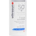 Protection solaire Ultrasun pour peaux sensibles texture crème pour femme 