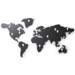 Tableaux Umbra gris imprimé carte du monde 