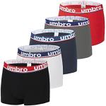 Boxers Umbro multicolores en coton en lot de 5 Taille L look fashion pour homme en promo 