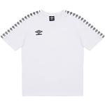 T-shirts fashion de printemps Umbro blancs à logo en coton Taille M look fashion pour homme 
