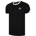 T-shirts Umbro noirs en jersey à manches courtes à manches courtes à col rond Taille XL look fashion pour homme 
