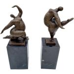 Statuettes en bronze de 29 cm contemporaines 