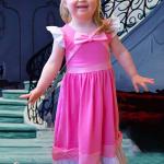 Déguisements roses en coton de princesses romantiques pour fille de la boutique en ligne Etsy.com 