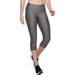 Pantalons de sport Under Armour HeatGear gris en polyester respirants Taille XS pour femme en promo 
