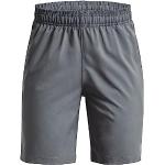 Shorts de sport Under Armour gris en polyester respirants look sportif pour garçon en promo de la boutique en ligne Amazon.fr 