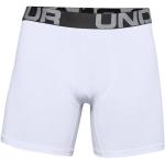 Under Armour Charged Boxer 6in paquet de 3 blanc F