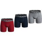 Boxers Under Armour Charged rouges respirants Taille S pour homme en promo 