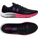 Chaussures de running Under Armour Charged Pursuit noires en fil filet respirantes Pointure 37,5 pour femme en promo 