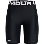 Shorts de running Under Armour HeatGear noirs en polyester respirants Taille L pour femme 