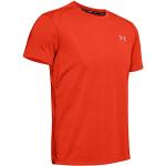 T-shirts de sport Under Armour Streaker orange en fil filet à manches courtes Taille M look fashion pour homme 