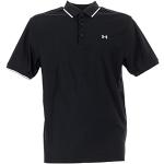Polos Under Armour noirs en polyester Taille S look fashion pour homme 
