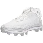 Under Armour Men's Highlight Franchise Football Shoe, White (101)/Metallic Silver, 10.5
