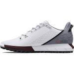 Chaussures de golf Under Armour HOVR blanches en microfibre imperméables pour pieds larges Pointure 46 look fashion pour homme 