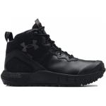 Chaussures Under Armour noires en cuir imperméables Pointure 42 look militaire pour homme en promo 