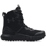 Chaussures Under Armour Micro G noires en cuir synthétique en cuir look militaire pour homme en promo 