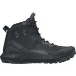 Chaussures montantes Under Armour Micro G noires en cuir synthétique look militaire pour homme en promo 