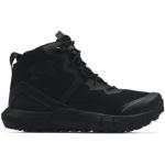 Chaussures montantes Under Armour Micro G noires en cuir synthétique avec un talon de plus de 9cm look militaire pour homme en promo 