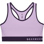 Brassières de sport Under Armour violettes en polyester respirantes Taille XS pour femme en promo 