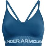 Under Armour Soutien-Gorge de Sport Long sans Couture à Faible Impact Femme, Varsity Blue/Varsity Blue/Blizzard, XL