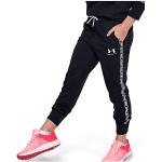 Pantalons Under Armour Sportstyle noirs en polaire look fashion pour fille de la boutique en ligne Amazon.fr 