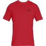 Under Armour - Sportstyle Left Chest S/S - T-shirt technique - 4XL - Regular - red / black