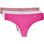 Tangas Under Armour roses respirants Taille XS pour femme 
