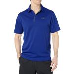 Chemises Under Armour Tech bleues en polyester à manches courtes respirantes à manches courtes Taille XL pour homme 