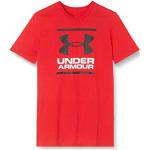 T-shirts de sport Under Armour rouges en coton mélangé sans manches Taille S pour homme en promo 
