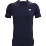 T-shirts Under Armour bleus en polyester à manches courtes à manches courtes Taille XL pour homme 
