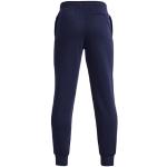 Pantalons de sport Under Armour Rival bleu marine en polaire look sportif pour garçon de la boutique en ligne Amazon.fr 