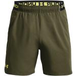 Shorts de running Under Armour Vanish verts en polyester respirants Taille S pour homme en promo 