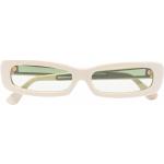 Undercover lunettes de soleil teintées à monture rectangulaire - Tons neutres