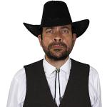 I LOVE FANCY DRESS Une cravate lacet de cowboy avec une tête de cheval. Idéal pour parfaire son look de western.