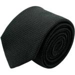 Ungaro - Cravate homme de marque Noir à effet brilliant
