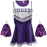 Vêtements de sport violets à pompons High School Musical Taille S look fashion pour femme 