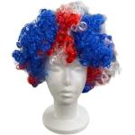Perruques afro rouges en polyester 