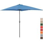Uniprodo Grand parasol - Bleu - Rectangulaire - 200 x 300 cm UNI_UMBRELLA_SQ2030BL_N