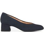Chaussures montantes Unisa bleues en daim Pointure 35 look fashion pour femme 