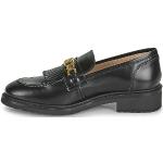 Chaussures casual Unisa noires en cuir Pointure 38 look casual pour femme 