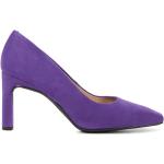 Chaussures montantes Unisa violettes en daim Pointure 39 look fashion pour femme 