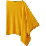 Capes United Colors of Benetton ocre jaune en viscose Tailles uniques look fashion pour femme en promo 