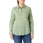 Chemises United Colors of Benetton vert clair all over en coton imprimées Taille XS look fashion pour femme en promo 