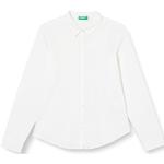Chemises United Colors of Benetton blanches Taille 12 ans look fashion pour fille en promo de la boutique en ligne Amazon.fr 
