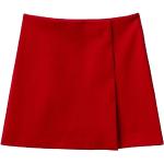 Minijupes United Colors of Benetton rouges en viscose minis Taille S look fashion pour femme 