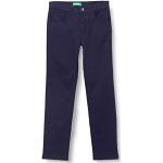 Pantalons United Colors of Benetton bleues foncé en coton Taille 5 ans look fashion pour garçon en promo de la boutique en ligne Amazon.fr 