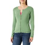 Cardigans United Colors of Benetton verts en coton à manches longues Taille S look fashion pour femme 