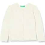 Cardigans United Colors of Benetton blancs Taille 4 ans look fashion pour fille en promo de la boutique en ligne Amazon.fr 