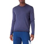 Sweats United Colors of Benetton bleus en coton à manches longues Taille M look fashion pour homme 