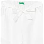 Pantalons United Colors of Benetton blancs look fashion pour fille de la boutique en ligne Amazon.fr avec livraison gratuite Amazon Prime 
